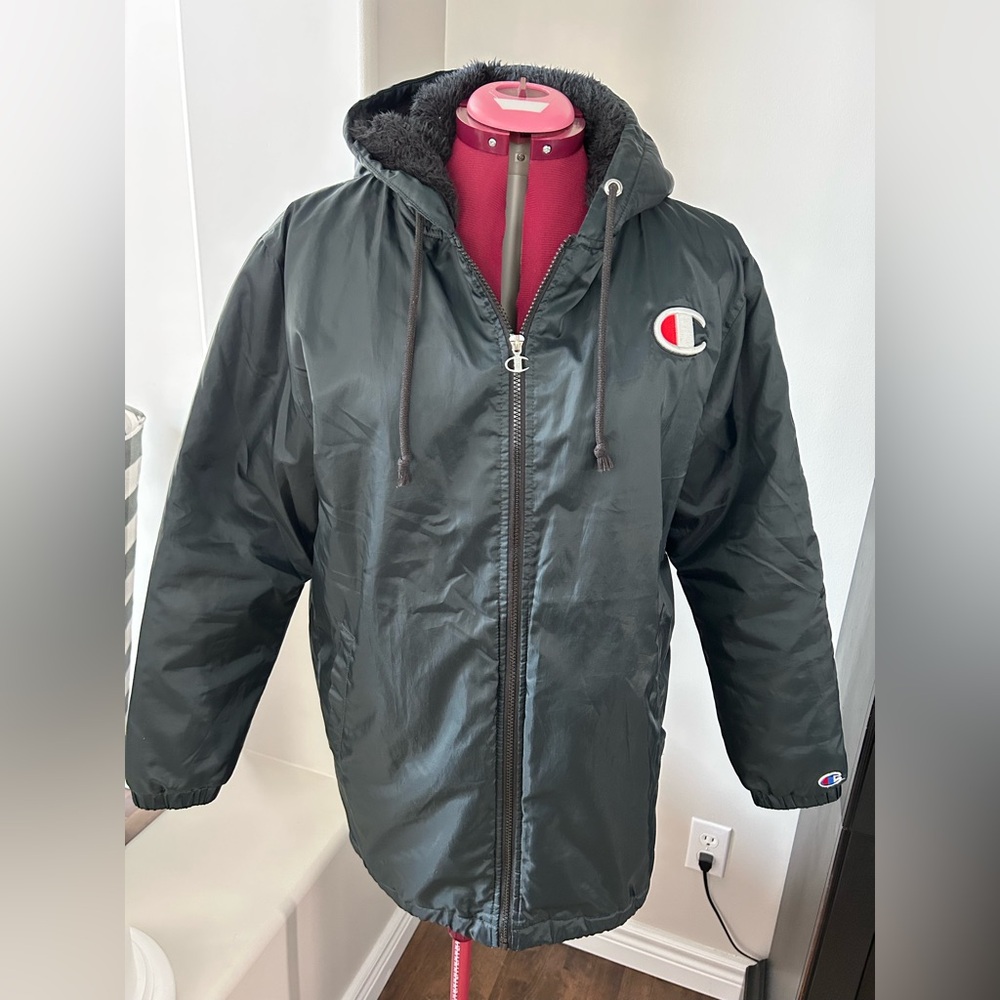Champion Navy Hooded Jacket